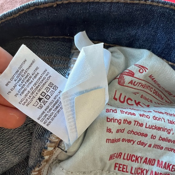 Lucky Brand NWT boot cut jeans size 10 30R Midrise - Picture 8 of 9
